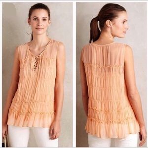 Peach Floreat top